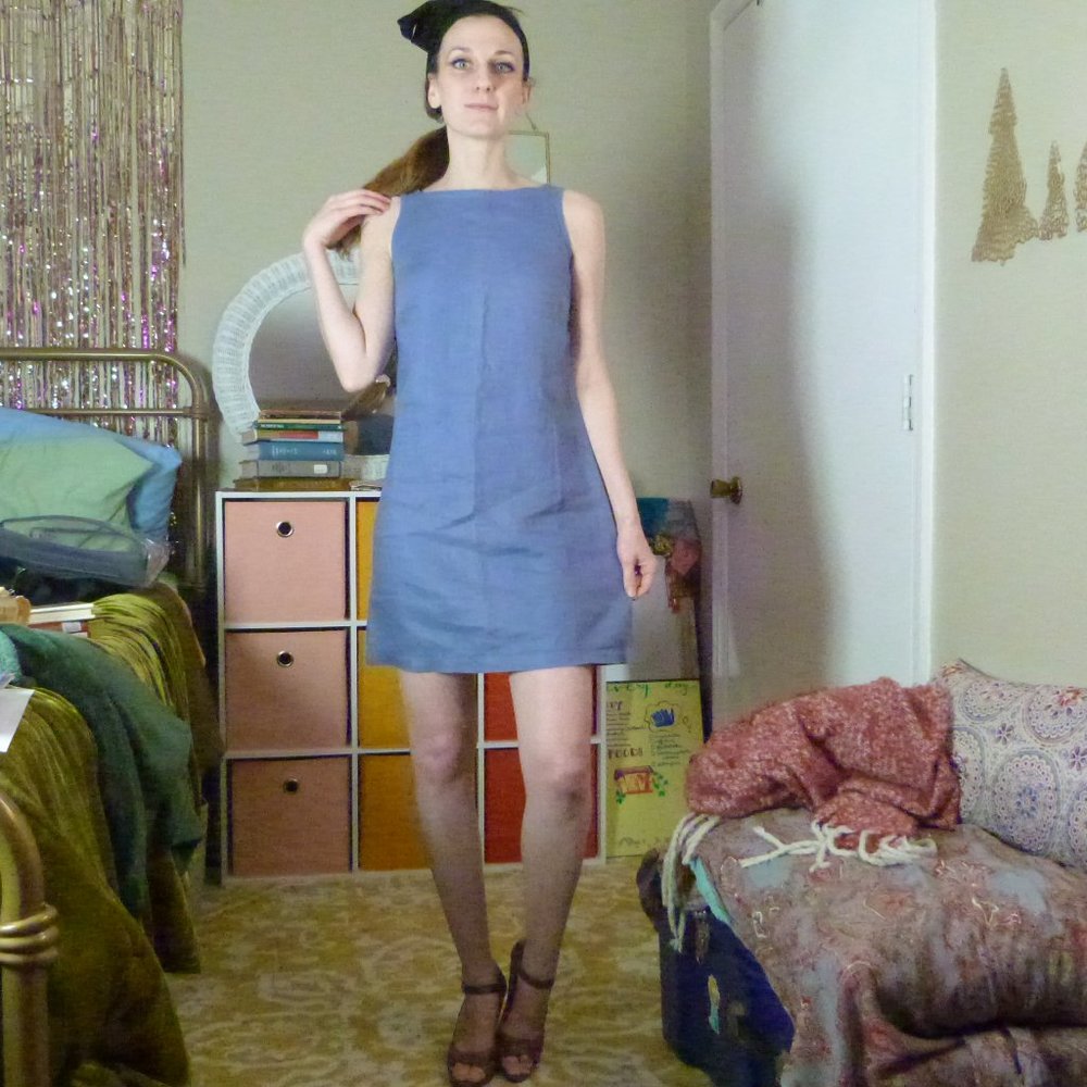 Linen Mini Dress